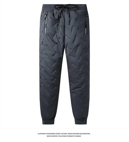 Fleece-Lined Warm Winter Three-Piece Set Cotton Coat Jacket Windproof Thickened Sheep Velvet Trousers Casual Style